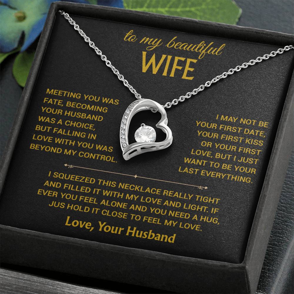 To My Wife Necklace, Christmas Gifts For Women, Anniversary Gift For Wife 13_12