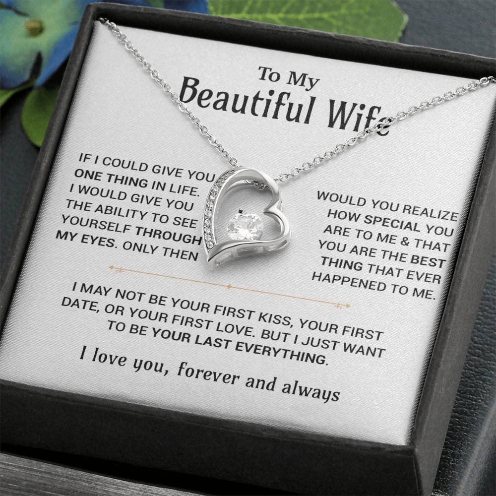 To My Wife Necklace, Christmas Gifts For Women, Anniversary Gift For Wife 25_10