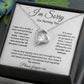 I'm Sorry Necklace Gifts, Apology Gifts For Her, Forgiveness Gift, Wife Gift 9_10
