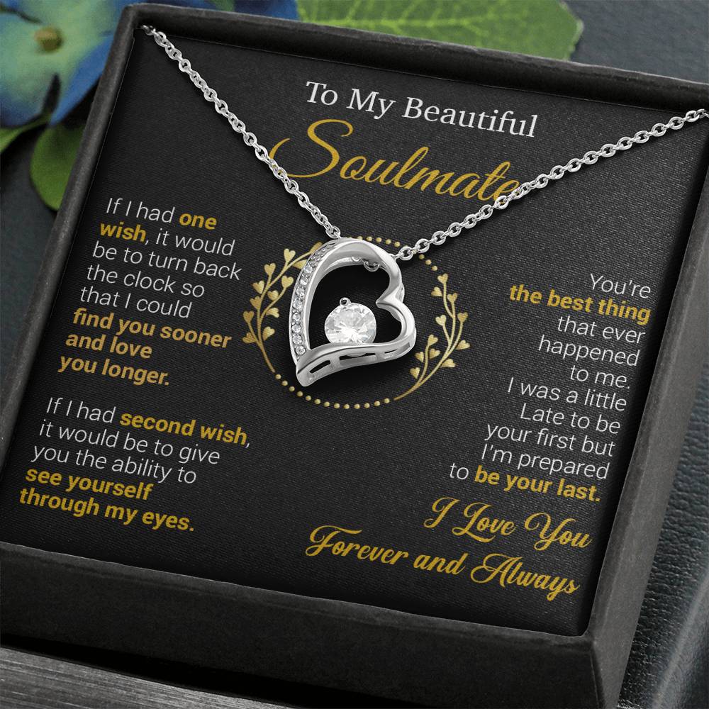 To My Soulmate Necklace, Gift For Soulmate, Anniversary Gift, Christmas Gift 22_11
