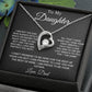 To My Daughter Gifts From Dad Hearts Necklace Father To Daughter Birthday Gift 3_3