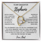 Custom To My Daughter Necklace from Dad, Father Daughter Necklace,  Gift From Dad