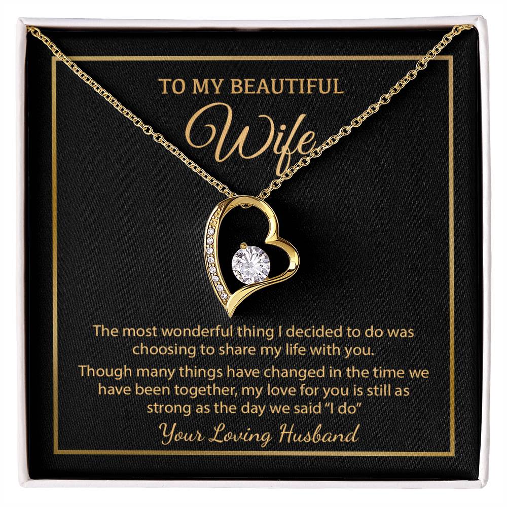 To My Wife Necklace, Christmas Gifts For Women, Anniversary Gift For Wife 4_12