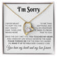 I'm Sorry Necklace Gifts, Apology Gifts For Her, Forgiveness Gift, Wife Gift 28_10