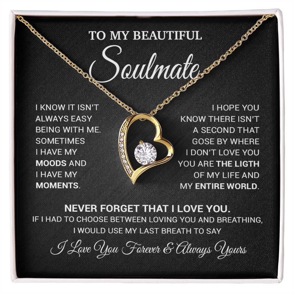 To My Soulmate Necklace, Valentines Day Gift, Gift For Wife, Anniversary Gift 27_8