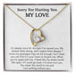 I'm Sorry Necklace Gift, Apology Gift For Her, Forgiveness Gift 29_10