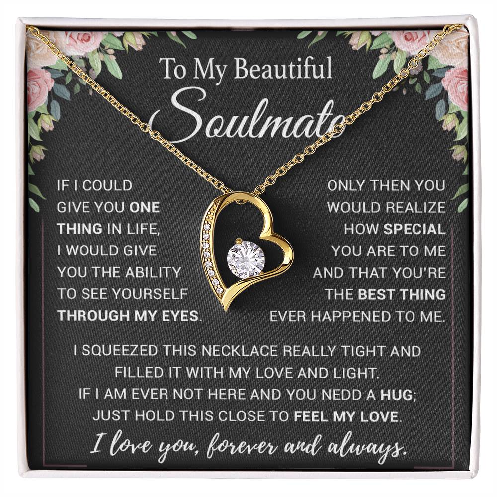 To My Soulmate Necklace, Birthday Gifts For Her, Christmas Gift For Soulmate 20_11