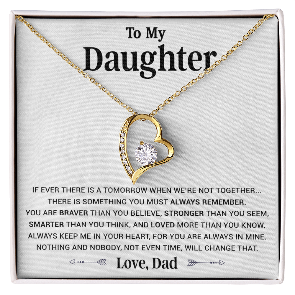 To My Daughter Necklace, Daughter Father Necklace, Daughter Gift from Dad 13_4
