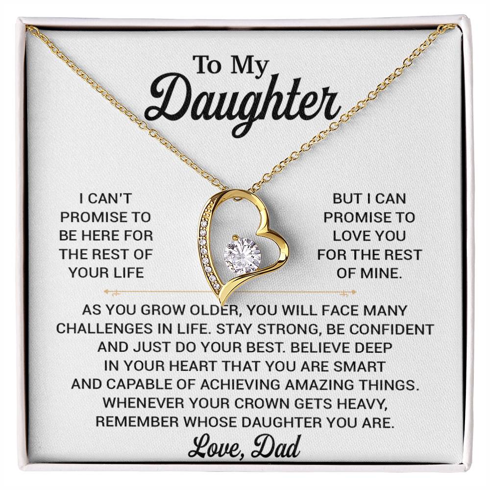 To My Daughter Necklace, Gift for Daughter from Dad, Daughter Father Necklace 9_11