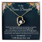 To My Bonus Daughter, Gift For Bonus Daughter Necklace, Step Daughter Necklace