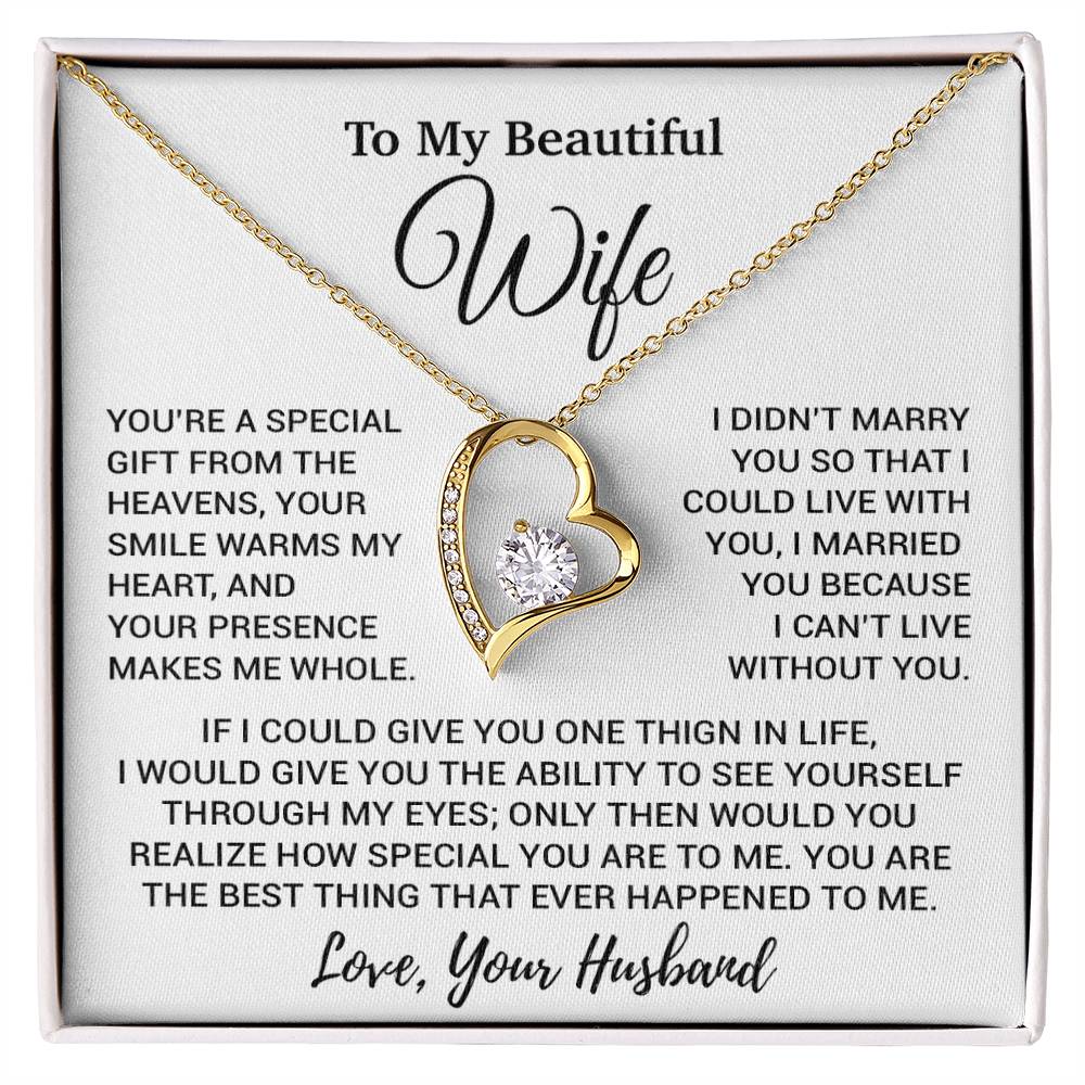 To My Wife Necklace, Christmas Gifts For Women, Anniversary Gift For Wife 1_8