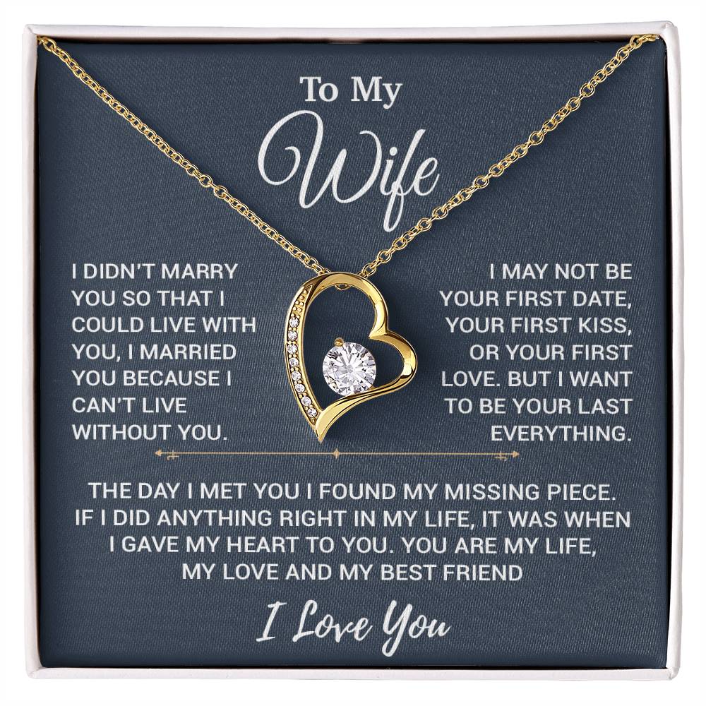 To My Wife Necklace, Christmas Gifts For Women, Anniversary Gift For Wife 16_11