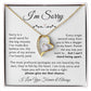 I'm Sorry Necklace Gifts, Apology Gifts For Her, Forgiveness Gift, Wife Gift 6_12