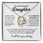 Daughter Necklace, Gift For Daughter, Daughter Birthday Gift, To My Daughter