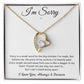 I'm Sorry Necklace Gifts, Apology Gifts For Her, Forgiveness Gift, Wife Gift 8_12