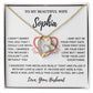 Custom To My Wife Necklace, Christmas Gifts For Women, Anniversary Gift For Wife
