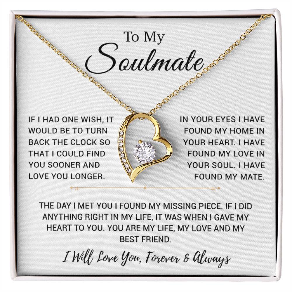 To My Soulmate Necklace, Gifts For Girlfriend Wife from Husband, Birthday Gift 29_3