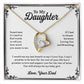 To My Daughter Necklace, Daughter Father Necklace, Daughter Gift From Dad 13_11