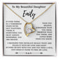 Custom To My Daughter Necklace, Mother Daughter Gifts, Daughter Necklace 23_10