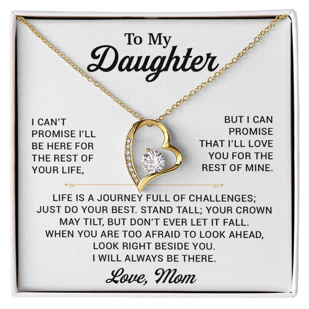To My Daughter Necklace, Gift for Daughter from Mom, Mother Daughter Necklace 29_10