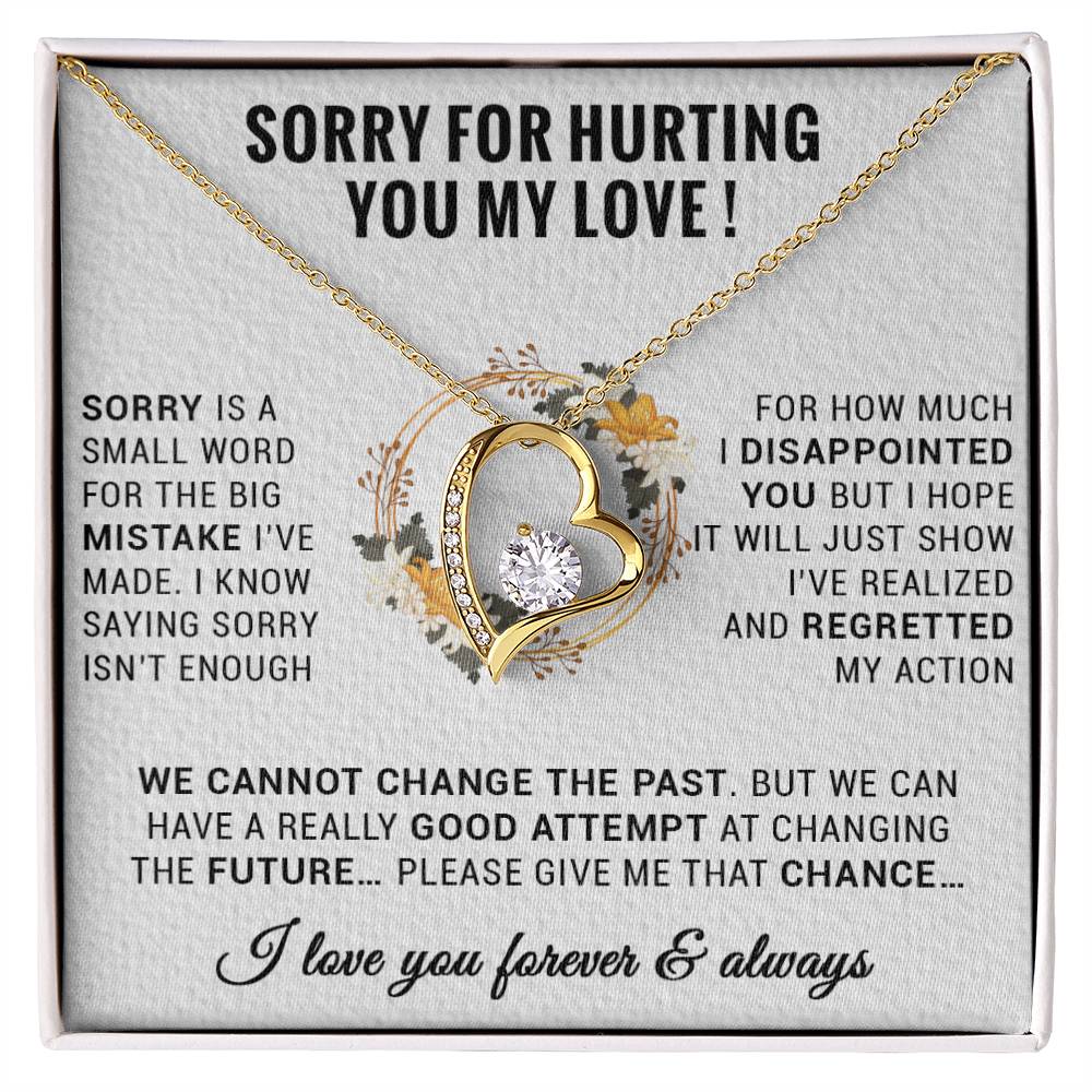 I'm Sorry Necklace Gifts, Apology Gifts For Her, Forgiveness Gift, Wife Gift 12_9