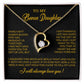 To My Bonus Daughter Necklace, Gift for Bonus Daughter, Step Daughter Birthday 7_11_Gold