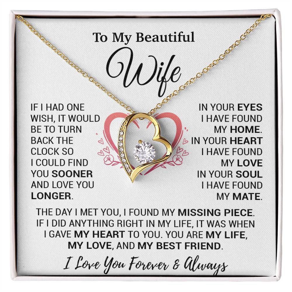 To My Wife Necklace, Christmas Gifts For Women, Anniversary Gift For Wife 12_11