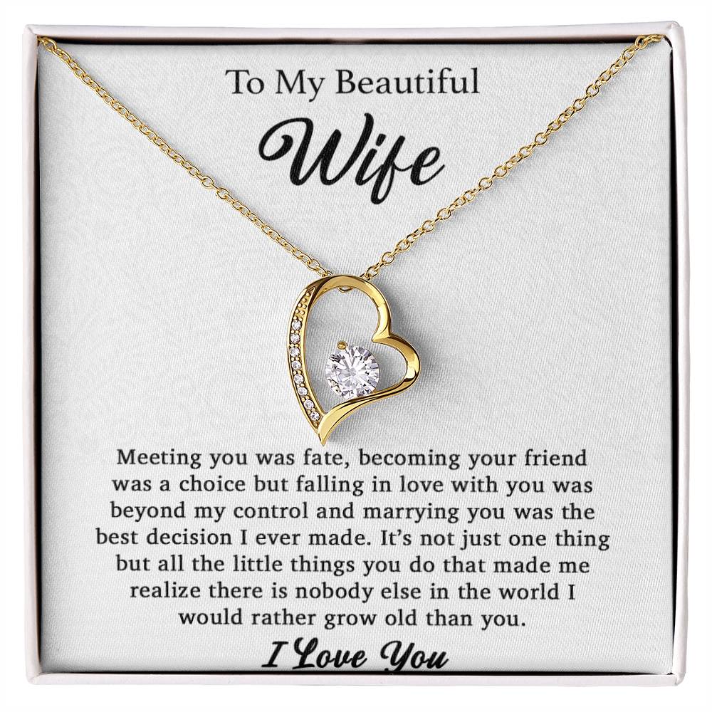 To My Wife Necklace, Gift For Wife, Anniversary Gift For Wife, Christmas Gifts 20_9