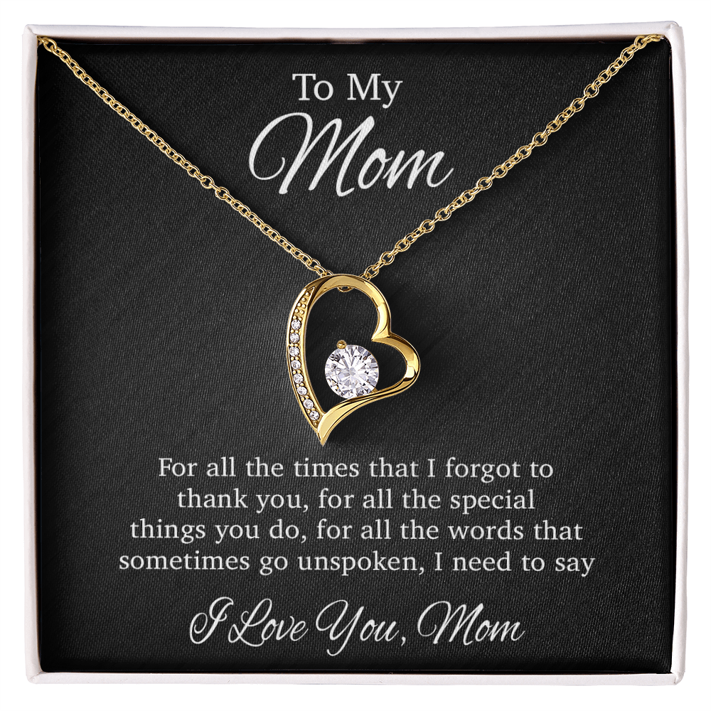 To My Mom Necklace, Gift For Mom From Daughter, Mother's Day Gifts 5_4