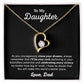 To My Daughter Necklace, Daughter Father Necklace, Daughter Gift From Dad 16_1