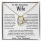 To My Amazing Wife Necklace, Christmas Gifts For Women, Anniversary Gift For Wife