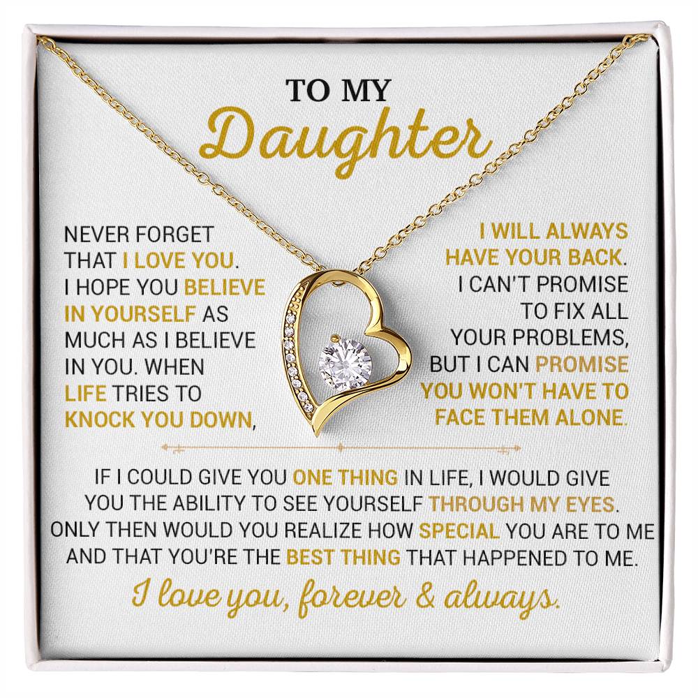 To My Daughter Necklace, Gift for Daughter from Dad,Daughter Father Necklace 10_9