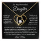To My Daughter Necklace, Gift For Daughter From Mom, Daughter Birthday Gift
