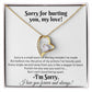 I'm Sorry Necklace Gifts, Apology Gifts For Her, Forgiveness Gift, Wife Gift 18_8