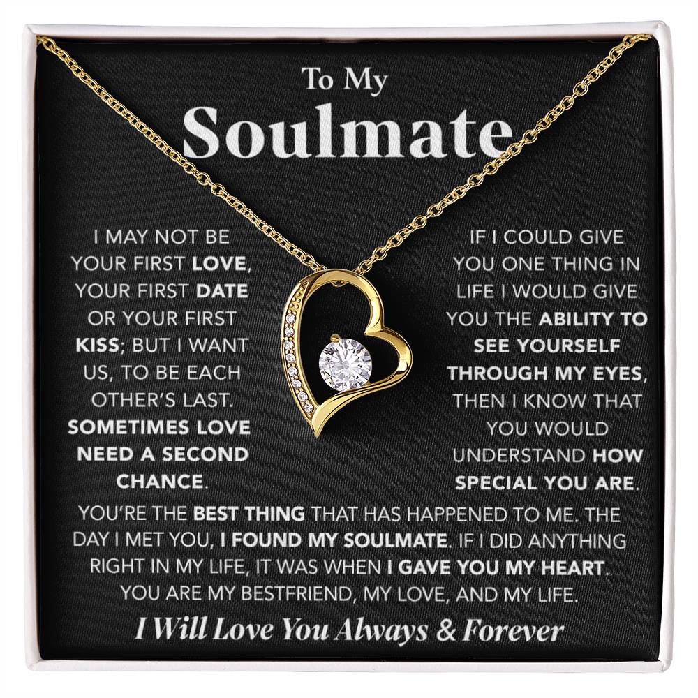 To My Soulmate Necklace Gift For Wife Girlfriend Birthday Anniversary Christmas 24_7