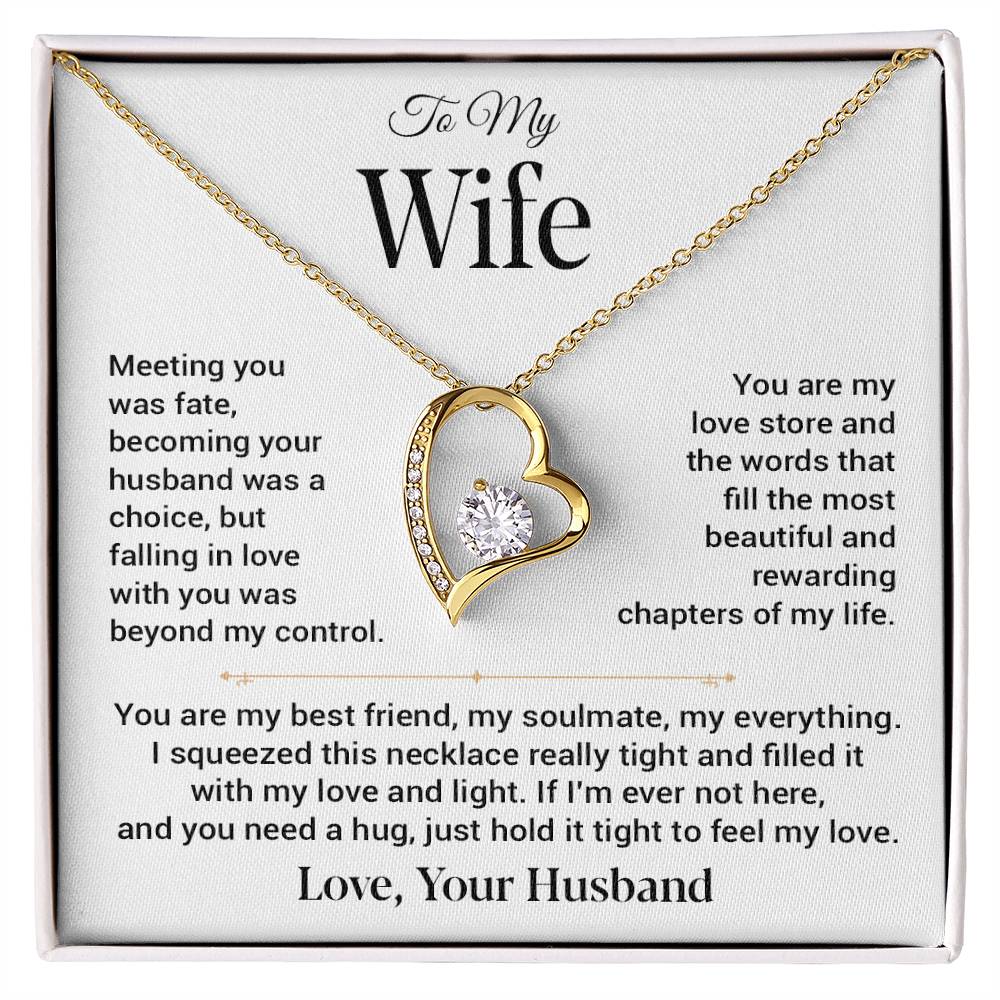 To My Wife Necklace, Gift For Wife, Anniversary Gift For Wife, Christmas Gift 21_11