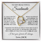 Custom To My Soulmate Necklace Gift For Girlfriend Wife Birthday Gifts Christmas Gifts