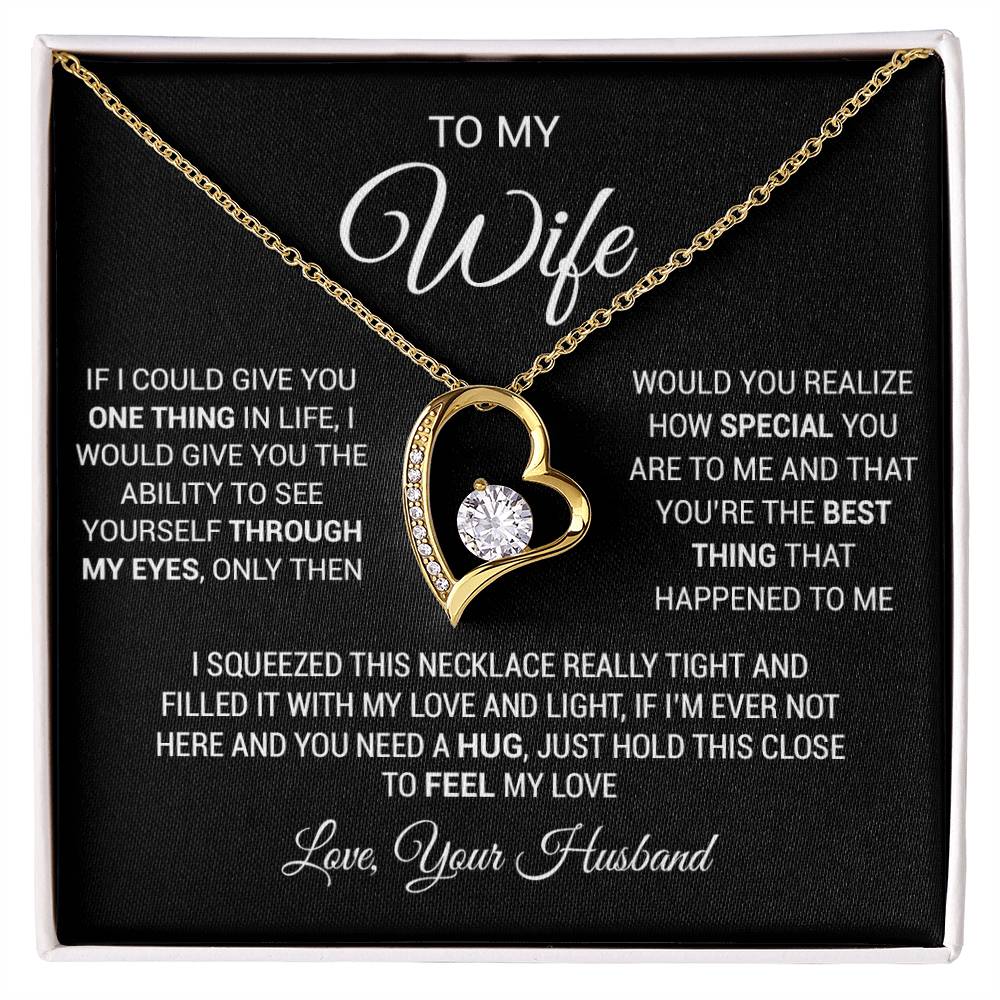 To My Wife Necklace, Gift For Wife, Anniversary Gift For Wife, Christmas Gift 1_5