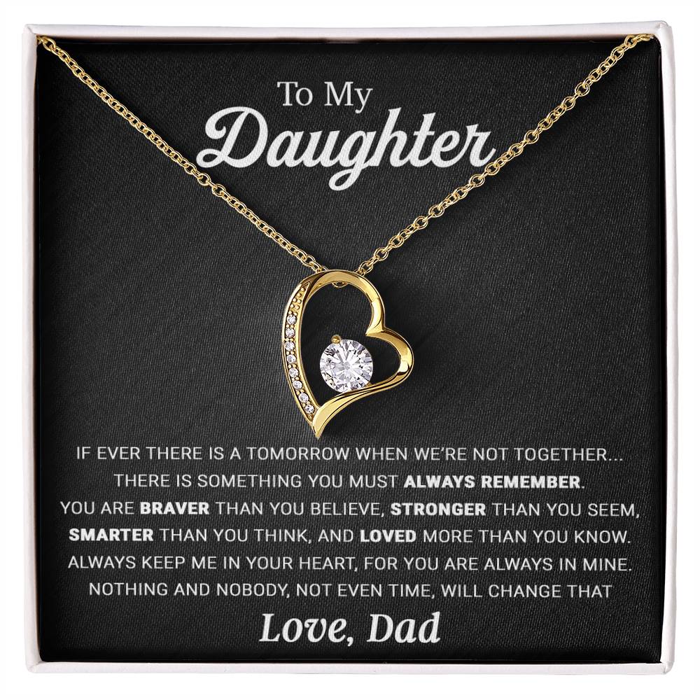 To My Daughter Necklace, Daughter Father Necklace, Daughter Gift From Dad 10_4