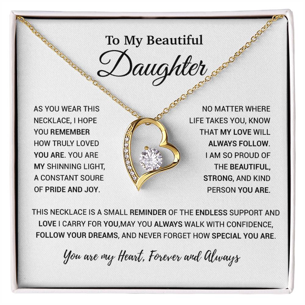 To My Daughter Necklace, Daughter Father Necklace, Daughter Gift From Dad 4_9_2024