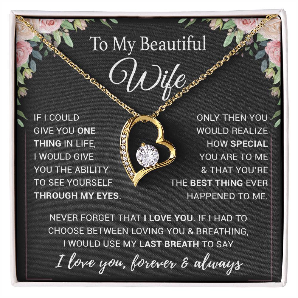 To My Wife Necklace, Christmas Gifts For Women, Anniversary Gift For Wife 10_11