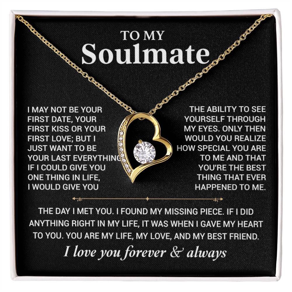 To My Soulmate Necklace, Gift for Wife, Girlfriend, Anniversary Gift, Christmas Gift 29_11
