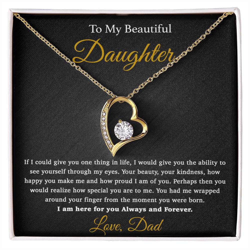 To My Daughter Necklace, Daughter Father Necklace, Daughter Gift From Dad 11_3