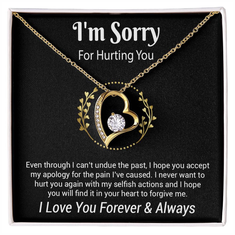 I'm Sorry Necklace Gifts, Apology Gifts For Her, Forgiveness Gift, Wife Gift 7_8