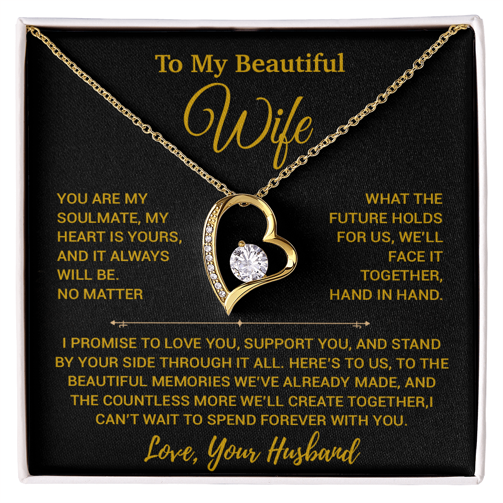 To My Wife Necklace, Vanlentines Gifts For Women, Anniversary Gift For Wife 29_12_