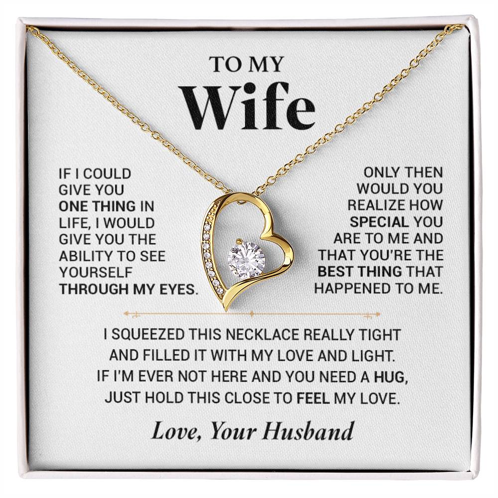 To My Wife Necklace, Anniversary Gift For Wife, Wife Birthday, Gift For Wife 18_7