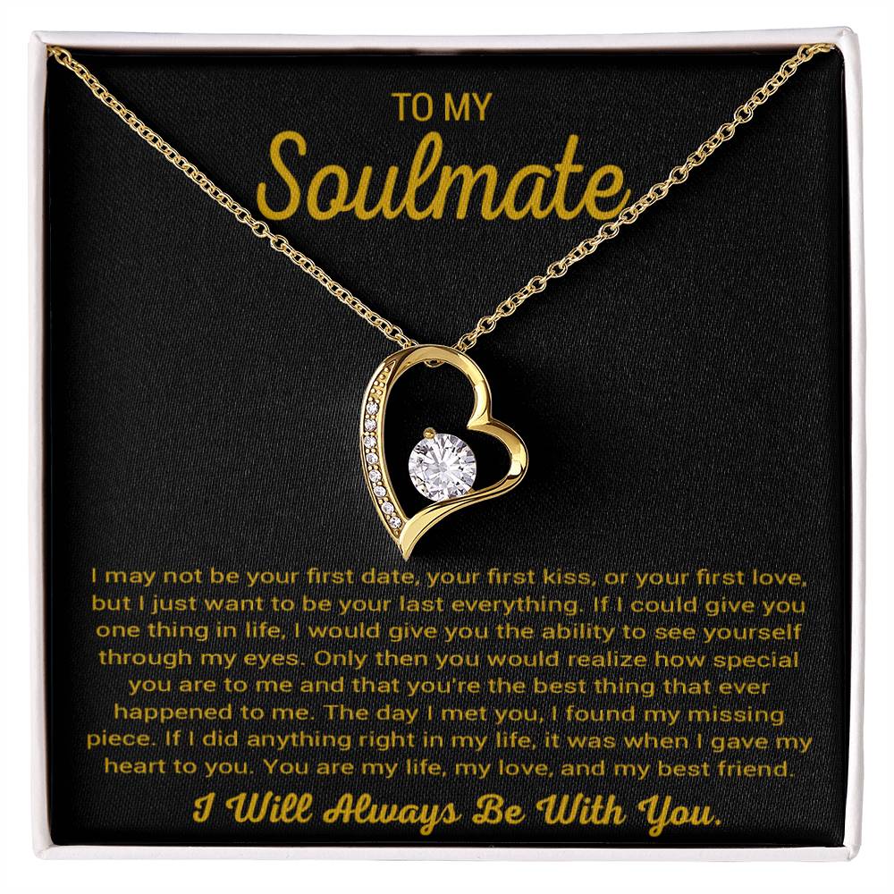To My Soulmate Necklace, Gift for Wife, Girlfriend, Anniversary Gift 12_11