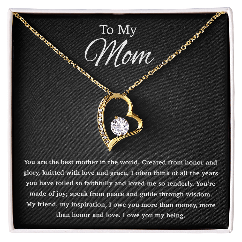 To My Mom Necklace, Gift For Mom From Daughter, Mother's Day Gifts 25_4