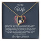 21th Anniversary Gift For Wife, 21 Year Anniversary Gifts, 21th Wedding Anniversary Gift Ideas_Blue