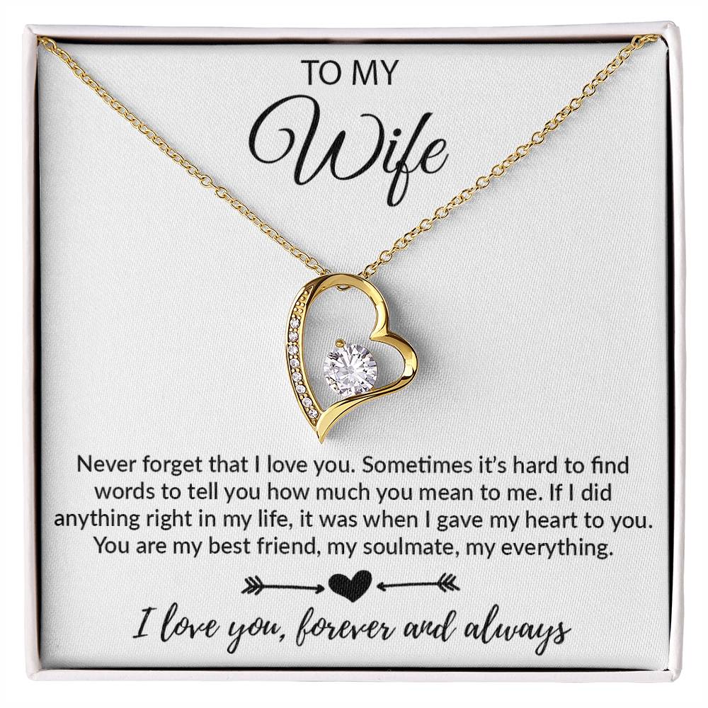 To My Wife Necklace Gift, Birthday Gifts For Wife, Anniversary Gift For Her 26_3